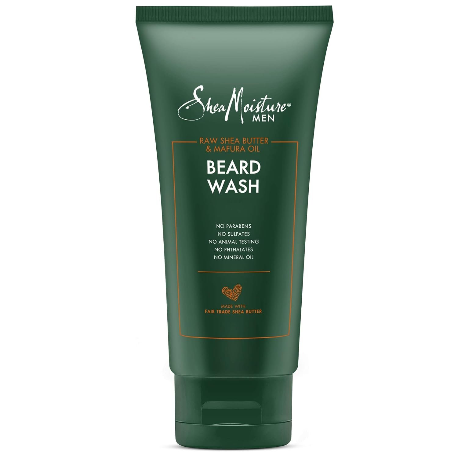 SheaMoisture Beard Wash for a Full Beard Maracuja Oil & Shea Butter to Deep Clean and Refresh Beards 6 oz