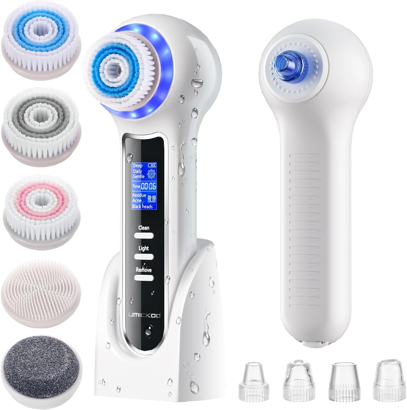 Umickoo Rechargeable Rotating Face Scrubber