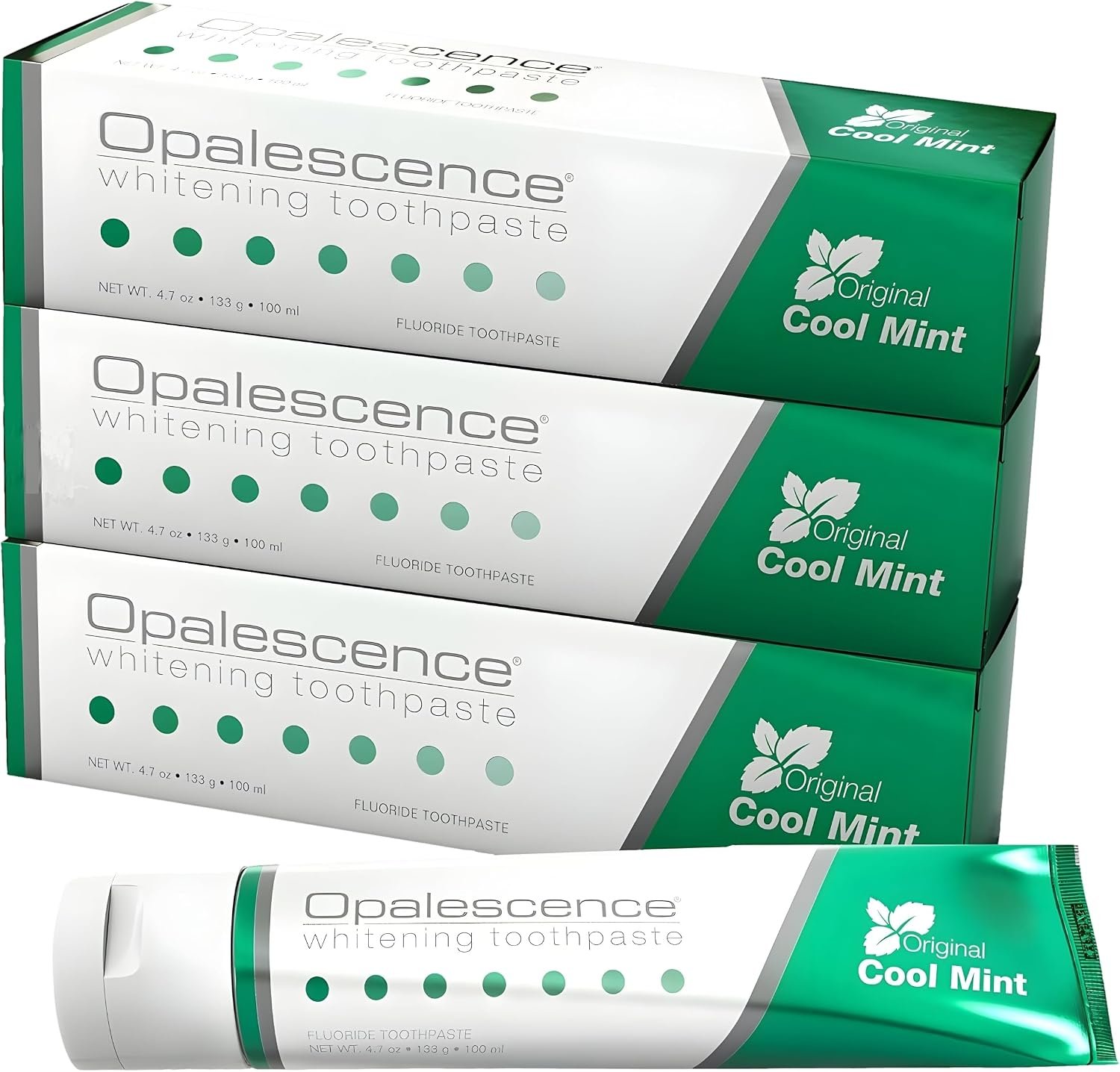 Opalescence Whitening Toothpaste Original 4.7oz – Mint – 3 Pack – 5166-3