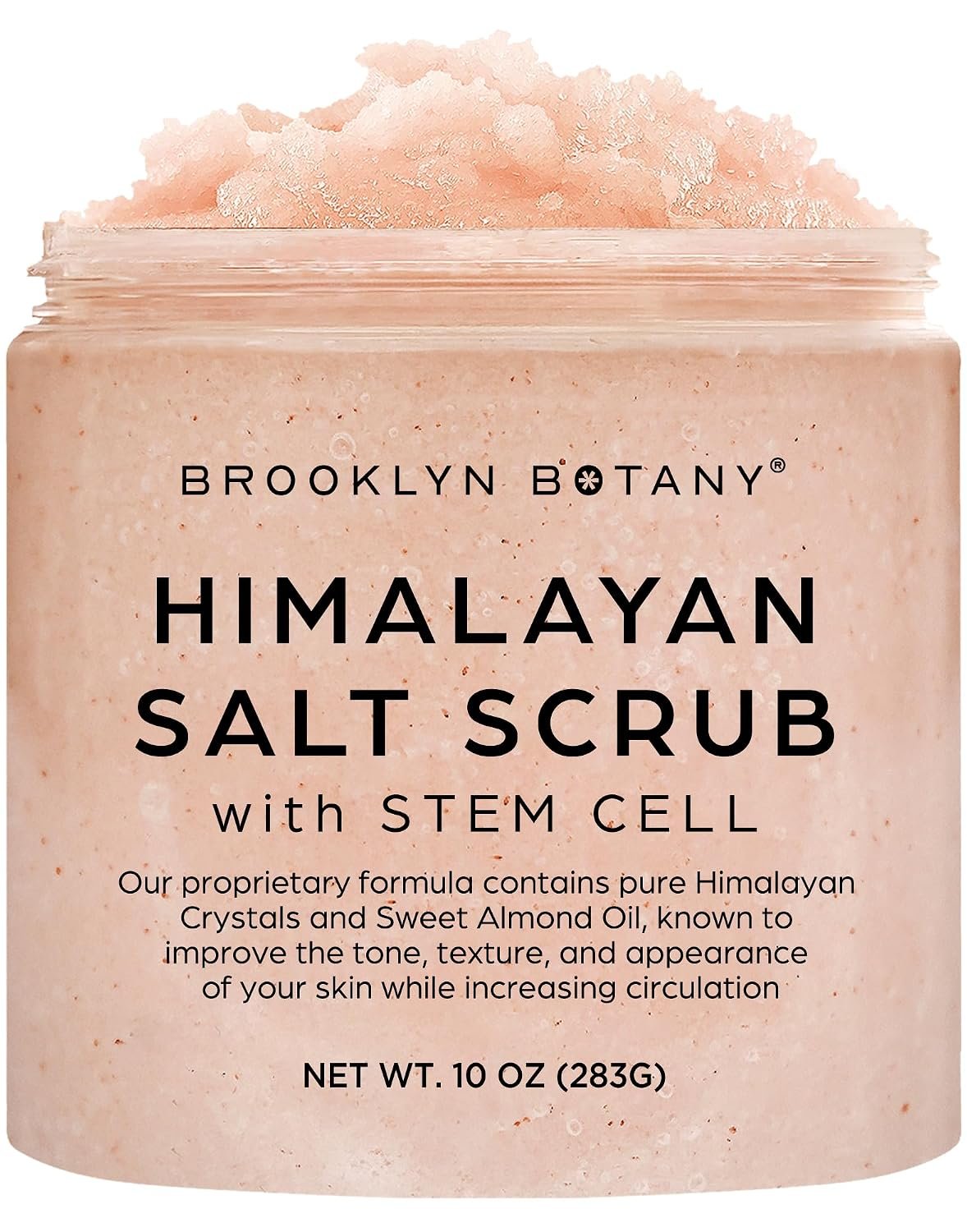 Brooklyn Botany Himalayan Salt & Stem Cell Body Scrub – 10 oz
