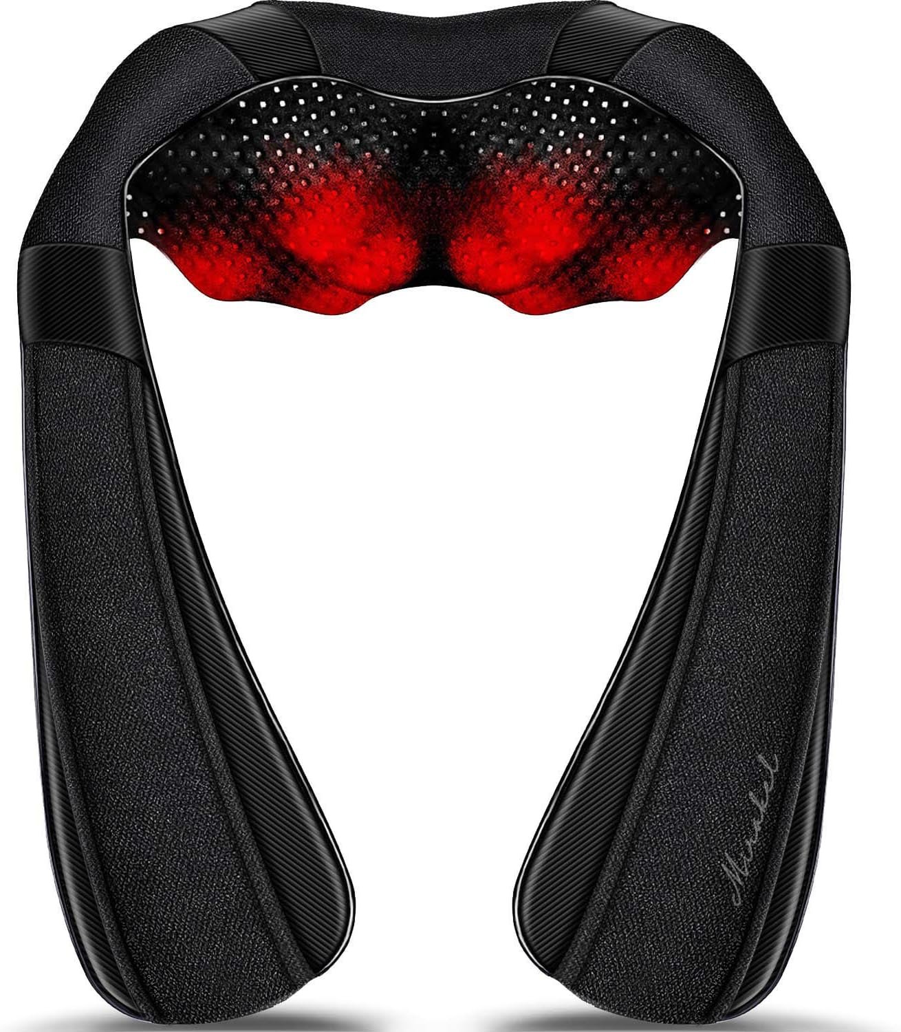 Shiatsu Neck Back & Shoulder Massager with Heat for Pain Relief Deep Tissue