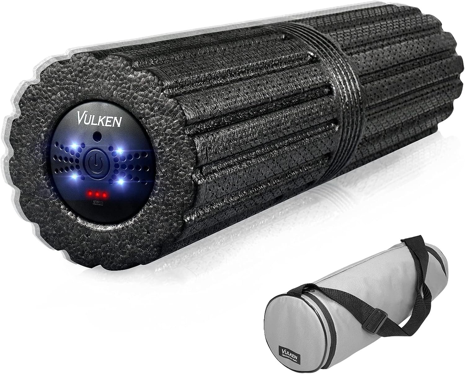 Vulken Vibrating Foam Roller, 17″ Extra Long Electric Muscle Roller