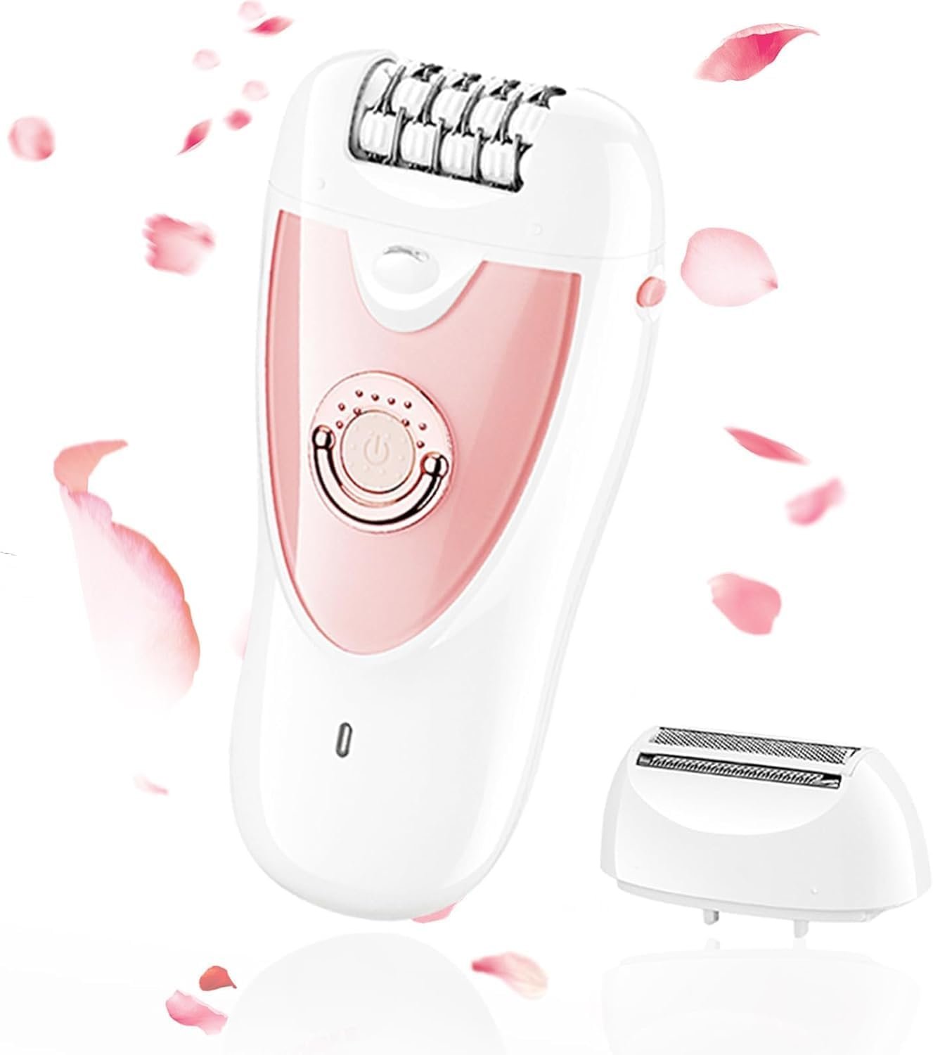 Epilator,Smooth Glide Epilator for Women,2 in 1 Facial Hair Remover Device