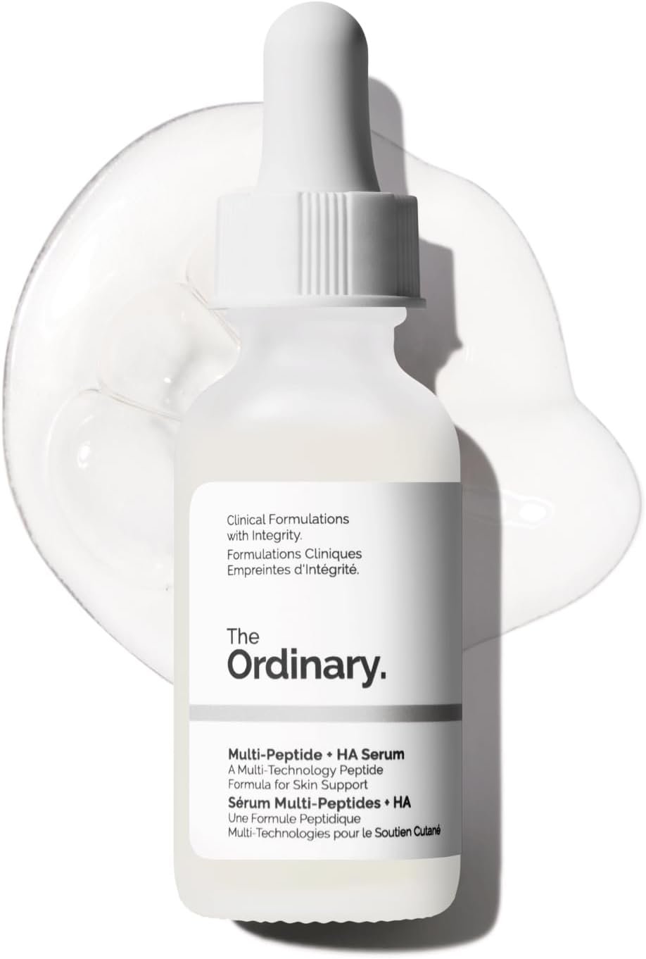 Multi-Peptide + Hyaluronic Acid, Anti-Aging Peptide Serum for Crow’s Feet, Elasticity & Firmness, 1 Fl Oz
