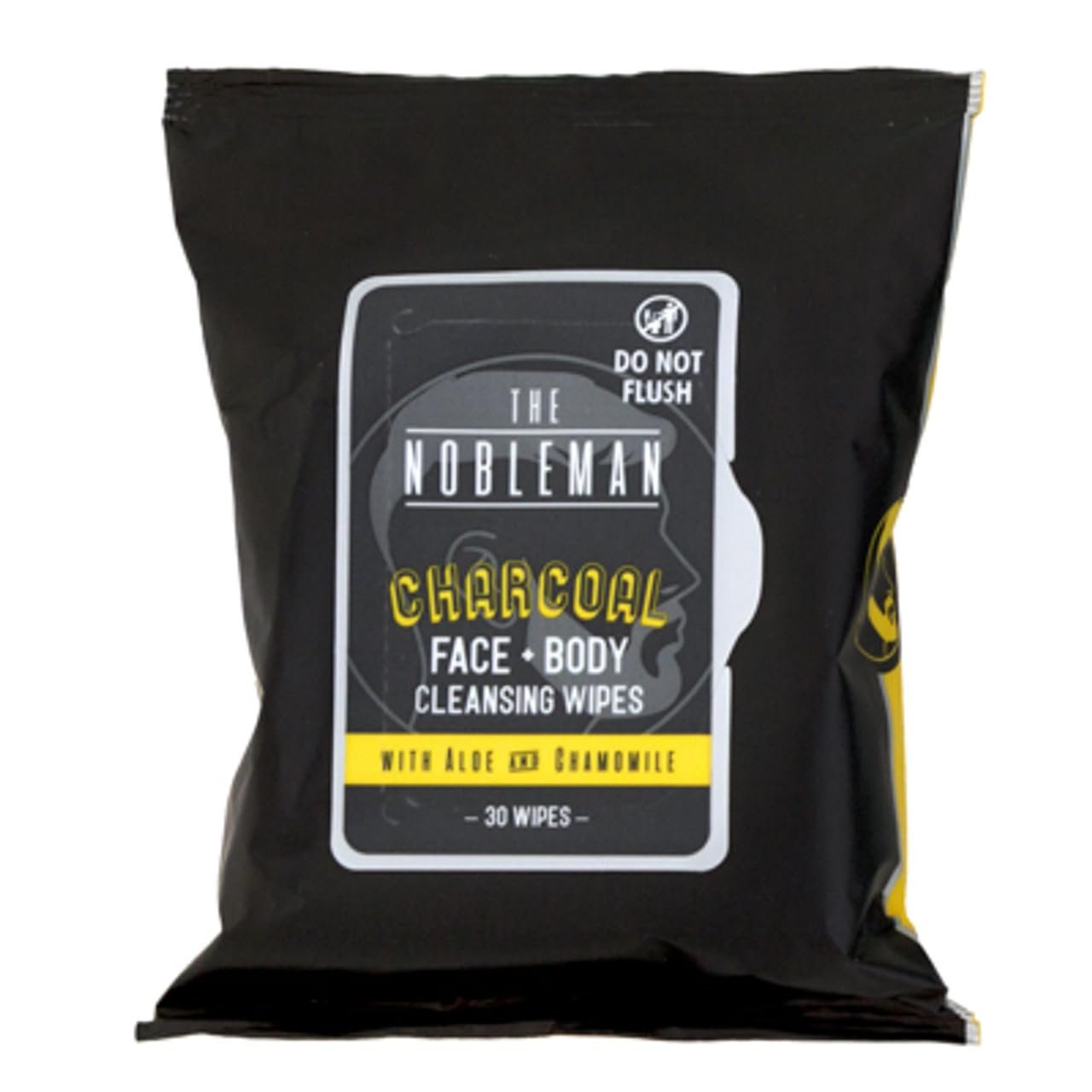 The Nobleman Charcoal, Cooling, Refreshing Face + Body Variety Pack Wipes