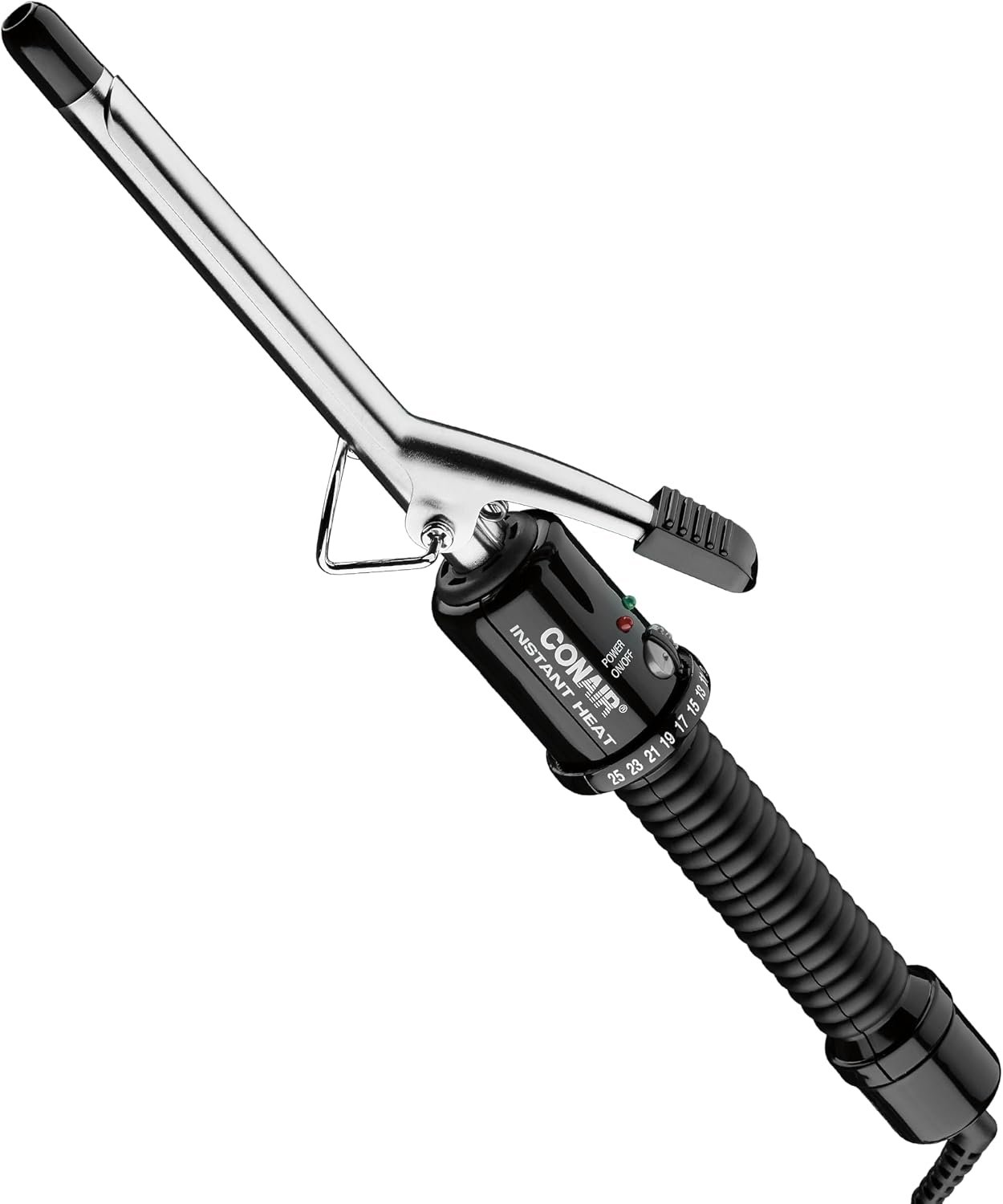 Conair Curling Iron​, Fine to Thick Hair, 0.5-in. Barrel, Black