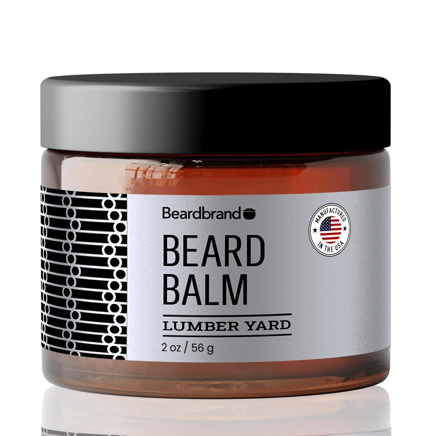 Beard Balm for Men – Utility Balm Travel Pack – Supports Thicker Beard, Lumber Yard Scent, Natural Ingredients Butter Reduces Dryness & Enhances Look – 2 oz