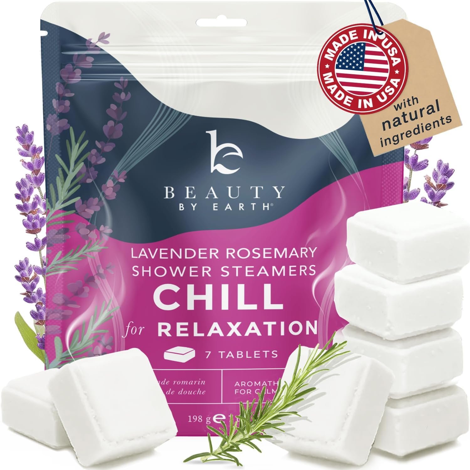 Shower Steamers Aromatherapy – USA Made with Natural & Organic Ingredients
